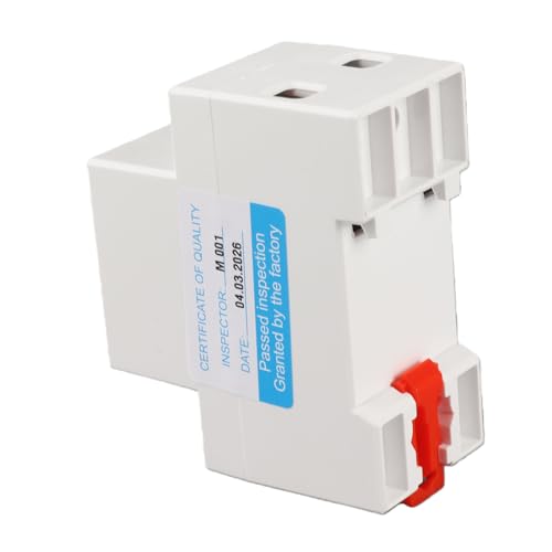 Electric Meter KWh Meter Digital 1 Phase 2 Wire 2P DIN Rail Electronic Kilowatt Hour kwh Meter 220V 5(80) A 50Hz