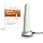 Poynting OMNI-280 Omnidirectional Wideband Cellular Desktop Antenna | SISO | 4G LTE | WiFi 2.4 GHz | 698-3800 MHz | Band 71 (1 Meter Cable)