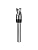 Spiral Flush Trim Router Bit 3/8" Diameter,3/8" Length, 1/4 Shank