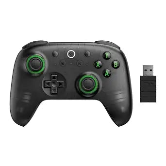 8Bitdo Ultimate 2C Wireless Controller for Windows PC and Android, with 1000 Hz Polling Rate, Hall Effect Joysticks and Triggers, and Remappable L4/R4 Bumpers (Transparent Black)