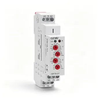 Double Delay on Timer Relay AC230V 2*SPDT 16A Relay Din Rail Type Time Delay Relay(GRT8-2T,AC230V)