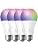 THIRDREALITY Zigbee Smart Color Bulb ZL1 4Pack,Compatible with Home Assistant(ZHA&Z2M), SmartThings,Aeotec,Homey,Hubitat or Echo Devices With Built-in Hub,A19 RGBCW Bulb,2700K-6500K Tunable,800 Lumens