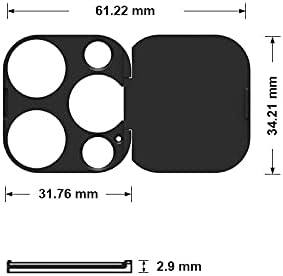 Phone Camera Lens Cover Compatible for iPhone 12 Pro Max, Camera Lens Protector to Protect Your Privacy and Security,Strong Adhesive,Just Compatible for iPhone 12 Pro Max,2 Pack