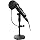 Xlr Usb Dynamic Microphone for Singing Recording, Metal Dynamic Studio Singing Recording Microphone with Mic Gain, Desktop Stand, Pop Filter, Headphone Jack, for PC, Audio Interface, Mixer, Mac