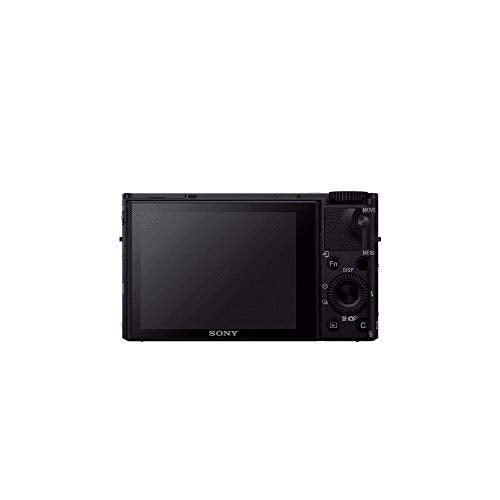Sony RX100 III 20.1 MP Premium Compact Digital Camera w/1-inch Sensor and 24-70mm F1.8-2.8 ZEISS Zoom Lens (DSCRX100M3/B), 6in l x 4.65in w x 2.93in h, Black