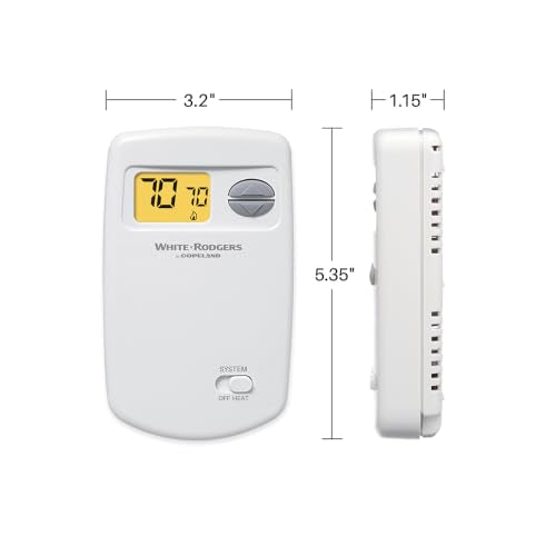 White-Rodgers 70 Series Classic, Non-Programmable, Thermostat, 1E78-140