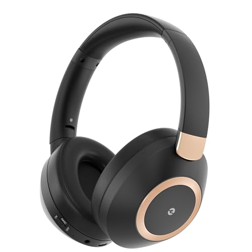 Active Noise Cancelling Headphones, 100H Bluetooth Headphones