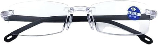Upgraded Smart Auto Focus Glasses, Self-adjustable Eyeglasses for Women & Men
