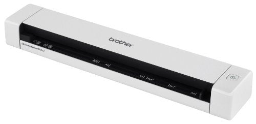 Brother Mobile Color Page Scanner, DS-620, Fast Scanning Speeds, Compact and Lightweight, Compatible with BR-Receipts, Black