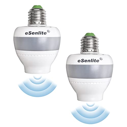 eLEDing Motion Sensor Retrofit Light Socket Adapter | Ambient Smart Li - Image 1