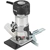 Trend T1 Trim Router with Extended Trim Base, 1/4 Inch Collet, 5.5A, 120V, Compact Trimming Power Tool, U*T1ETS