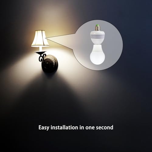 eLEDing Motion Sensor Retrofit Light Socket Adapter | Ambient Smart Li - Image 7