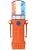 7.83inch Emergency Strobe Lights for Trucks with Magnetic Cap, IP68 Waterproofed Emergency Lights for Vehicles, Flashing Lights,Flashing and Staying on (RED&Blue&White)
