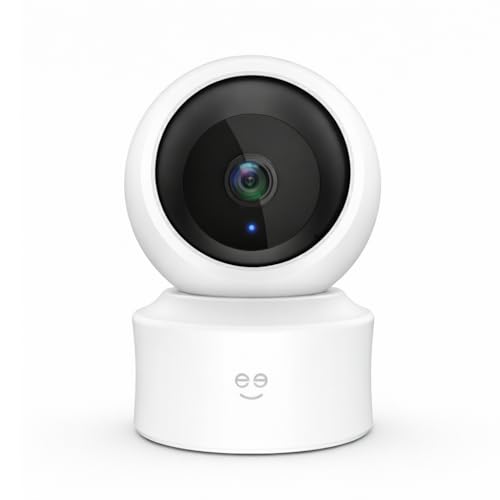 Geeni Scope Ultra 2K 360° Smart Indoor Camera, Auto-Tracking, 1440p HD