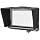 Nitze 7 inch Monitor Cage w Sunhood HDMI USB-C Cable Clamp Compatible with Blackmagic Design BMD Video Assist 12G HDR Recording