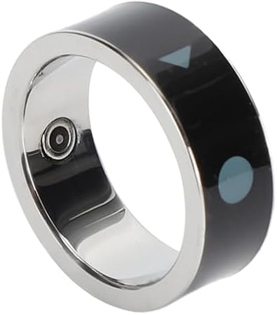 Dpofirs Remote Control for TikTok, Bluetooth Remote Control, Scrolling Ring for/Android, Remote Page Turner, Smart Ring (Size 22)