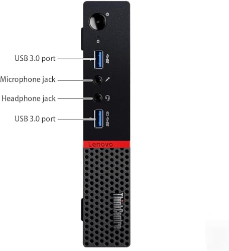 Lenovo ThinkCentre M700 Tiny Desktop PC with 24" FHD Monitor, Intel Quad Core i5-6500, 16GB DDR4 RAM 256GB SSD, 2 DisplayPort, Keyboard & Mouse, WiFi, Windows 11 Pro (Renewed) - Image 5