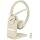 awatrue Wireless Headset with Mic for Work, Bluetooth Headphone with AI Noise Cancelling Mic for Clear Calls, Bluetooth 5.3 & 2.4G Dongle, Computer Headset for Call Center/PC/Zoom(Apricot)