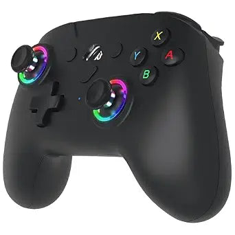 SUBSONIC Switch and Switch 2 Wireless Controller - LED Pro controller Black