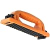 POWERTEC Grab Push Block with Retractable Holder, Anti-Slip Pad & Offset Handle for Improves Control. Ideal for Table Saws, Router Tables, Band Saws, Jointers & Fence Systems (71794)