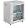 12U Wall-Mount & Rolling Network Cabinet for 19" Rack Equipment – Locking Tempered Glass Door, Ventilated Side Panels, Adjustable Rails, Fan Ready, Cable Management, Heavy-Duty Steel