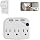 Hidden Wall Outlet Camera, 1080P Dual-Band 2.4G/5GHz WiFi Security Camera with Motion Detection for Indoor Home, Baby & Pet Monitoring