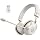 Wireless Headset with Mic for Work, Bluetooth Headset with Noise Cancelling Microphone, On Ear Wireless Headphones with USB Dongle & Mute Function for Work from Home Computer Office Teams Call Center