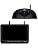 ZEROXCLUB 1080P 7" Wireless RV Backup Camera System, Compatible with Furrion Pre-Wired RV Truck Trailer, DVR Monitor & IR Night Vision Rear View Camera, IP69 Waterproof, Adjustable Parkinglines, BW7M