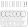 Door Window Alarm Sensors - Door Alarms for Kids Safety, Door Alarms for Home Security, for Home, Office, Store, Garage, Dorm Room, Apartment, RV, White, 6 Pack