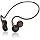 Ortizan Open Ear Headphones, Bluetooth 5.3 Wireless Air Conduction Headphones Sport Earbuds, Premium Sound, IPX6 Waterproof, Clear Call, 19g Lightweight Earphones for Running Cycling Workouts (Black)