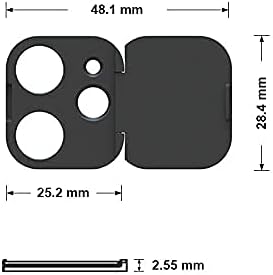 Phone Camera Lens Cover Compatible for iPhone 12 Mini,Camera Lens Protector to Protect Your Privacy and Security, Strong Adhesive,2 Pack