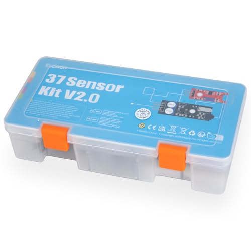 ELEGOO 37-in-1 Sensor Modules Kit with Tutorial Compatible with Arduino