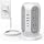 TESSAN Tower Power Strip Surge Protector, Flat Extension Cord 6 Ft, Grey