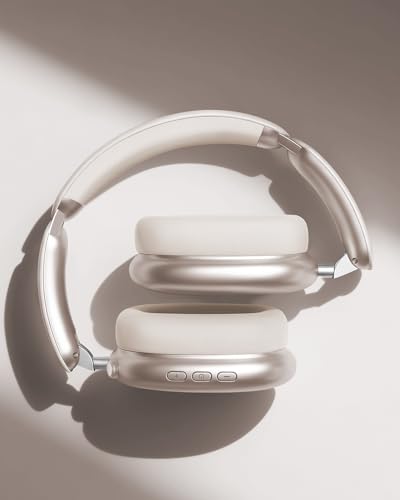 Wentronic Y02 Active Noise Cancelling Wireless Headphones, Starlight