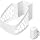 Modem Wall Mount Fit for Xfinity Comcast XB8 Router WiFi – White Wall Mount Bracket, Improves Airflow Space-Saving Holder for Home Office, Secure Mounting Solution, Organized Setup, Easy to Install