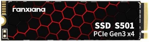 fanxiang S501 128GB NVMe SSD 3D NAND1.3 PCIe Gen3x4 M.2 2280 Internal Solid State Drive (Read Speed up to 1,100 MB/s) Compatible with Laptop & PC Desktop