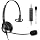 Arama USB Headset with Microphone (A600MONO) – Noise Cancelling, Inline Volume & Mute Control, USB-A & USB-C Compatible for Computer, Laptop, Mac, Zoom, Teams, Skype
