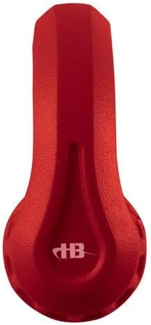 HamiltonBuhl Flex‑Phones Kids Foam Headphones 20‑Pack – Durable EVA Foam, Volume‑Limited 85 dB, Chew‑Resistant Dura‑Cord, Safe BPA‑Free Design for Classroom Use – Red