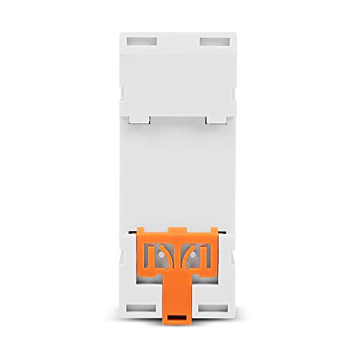 TM919B 30A 7 Days Programmable Timer Switch, Heavy-Duty Digital Weekly Timer with LCD, 16 ON/Off Settings, 35mm DIN Rail Mount, 5000W for Lighting, Water Heater, AC & Industrial Equipment (220V)