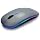WREANU Wireless Bluetooth Mouse, Rechargeable Laptop Mice, Grey