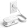 NTONPOWER 20W Travel Power Strip, Travel Essentials Cruise Approved Power Strip Non Surge Protector 4 Outlets 3 USB(1 USB-C) with 4FT Wrapped Extension Cord Flat Plug, Cruise Essentials 2026