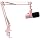 FEELWORLD PM1 Pink XLR USB Metal Podcast Dynamic Microphone with Boom Arm