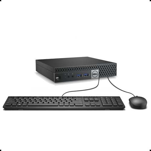 Dell OptiPlex 3040 Micro PC Mini Desktops, Intel Core 6th Gen 3.2GHz, 8 GB RAM, 256 GB SSD, WiFi, Bluetooth, Keyboard & Mouse, Windows 11 Pro (Renewed) - Image 7