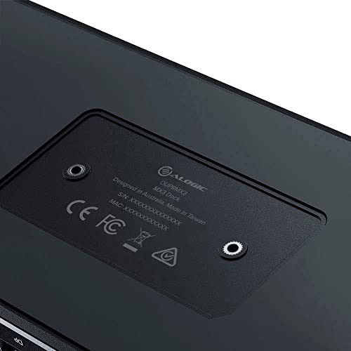 ALOGIC MX3 4K Triple Display Docking Station, 11-in-1 USB-C Dock with 3X DisplayPort, 100W Laptop Charging, USB Hub, Ethernet, SD & microSD Card Reader, Audio Jack for Windows Laptops