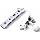 FKZ Type-C 4-Port Sticker Cat-Shaped Charm USB Hub,Equipped with Type-C Port,Plug-and-Play,Supports Up to 4 USB Ports(Transmission Rate:5 Gbps),Compatible with Mac/Windows/Laptop(Purple)