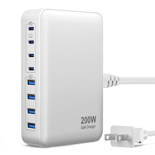 200W USB C Charger USB C Charger Block,Upgraded GaN | Charging & Power - Image 2