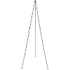 Quartet Easel Stand 63" High Adjustable Telescoping Tripod Display for Office School and Home, Lightweight, Black (29E)