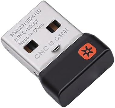 USB Unifying Receiver, 2.4 GHz Wireless USB Dongle Fit for MK235 MK245 MK270 MK275 MK295 MK315 MK345