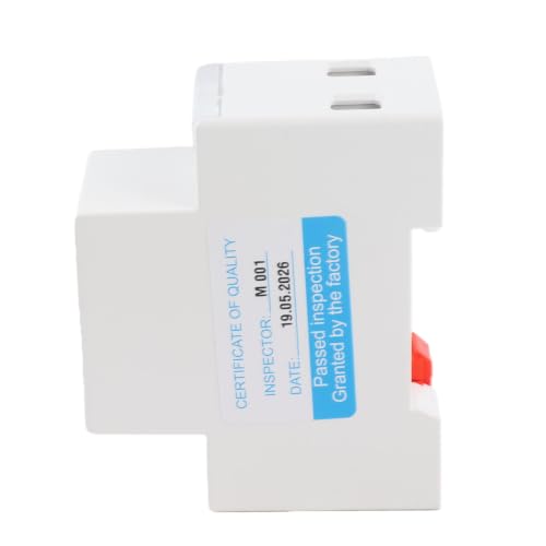 Electric Meter KWh Meter Digital 1 Phase 2 Wire 2P DIN Rail Electronic Kilowatt Hour kwh Meter 220V 5(80) A 50Hz
