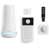 SimpliSafe 5 Piece Wireless Home Security System - Optional 24/7 Professional Monitoring - No Contract - Compatible with Alexa and Google Assistant,White